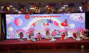 Tết Thiếu nhi tại trung tâm đông người Việt Nam sinh sống nhất ở thủ đô Moskva