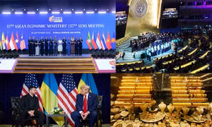 Nóng trong tuần: Tổng thống Trump đổi lập trường về Ukraine và giá vàng lập kỷ lục mới