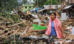 Hàng nghìn người Philippines sơ tán do bão đúng ngày Giáng sinh