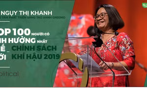 Bà Ngụy Thị Khanh lọt Top 100 người ảnh hưởng nhất thế giới trong lĩnh vực chính sách khí hậu