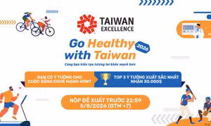 Go Healthy with Taiwan 2026 ra mắt Chương trình Cố vấn Top 20