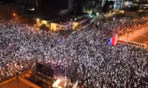 Hàng trăm nghìn người Israel xuống đường biểu tình phản đối cải cách tư pháp