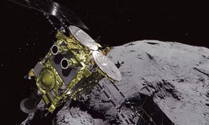 Tàu thám hiểm Nhật Bản thu thập mẫu đá ở tiểu hành tinh Ryugu 