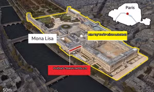 Màn ra tay của những tên cướp siêu chuyên nghiệp giữa bảo tàng Louvre