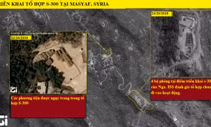 Hình ảnh vệ tinh Israel hé lộ S-300 chưa ‘bày binh bố trận trực chiến’ ở Syria