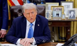 Tuyên bố mới nhất của Tổng thống Mỹ Donald Trump về thuế quan