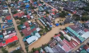 Hình ảnh đảo Luzon của Philippines tan hoang sau siêu bão Noru