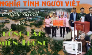 Nghĩa tình người Việt ở nước ngoài với đồng bào miền Trung