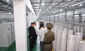 Những hình ảnh hiếm hoi về cơ sở làm giàu urani của Triều Tiên