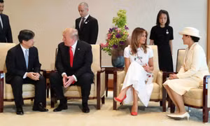 Những thay đổi ngoại giao trong cuộc gặp giữa Tổng thống Trump và tân Nhật hoàng