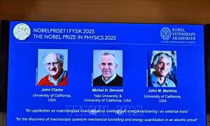 Nobel 2025: Khi ‘thế giới lượng tử’ trở nên hữu hình