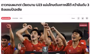 Truyền thông ĐNA ấn tượng về 'những ngôi sao vàng' trong trận đấu với U23 Hàn Quốc