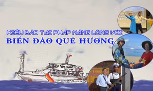 Kiều bào tại Pháp nặng lòng với biển đảo quê hương