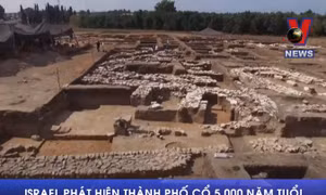 Israel phát hiện thành phố cổ 5.000 năm tuổi