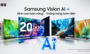 Samsung AI TV 2026 đã có mặt tại Việt Nam, mở rộng danh mục AI TV với 'Trợ lý Vision AI đa nhiệm'