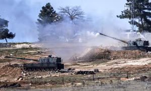 Thổ Nhĩ Kỳ thẳng tay nã pháo vào đồng minh của Mỹ tại Syria