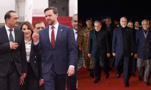 Khác biệt trang phục của Tư lệnh quân đội Pakistan khi đón phái đoàn Mỹ, Iran gây chú ý