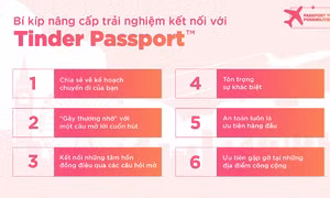 Tinder nâng cấp trải nghiệm kết nối cho Gen Z mê du lịch với 'Cẩm nang du lịch Solo với Tinder Passport™'
