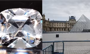 Lời nguyền 3 thế kỷ của viên kim cương sống sót sau vụ cướp Louvre