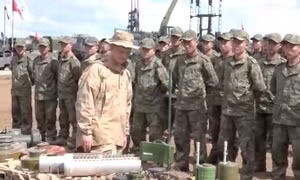 Nga công bố video binh sĩ Triều Tiên tham gia rà phá bom mìn ở Kursk