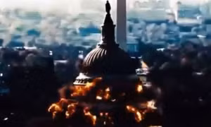 Iran phát sóng đoạn video tấn công giả tưởng thiêu rụi Quốc hội Mỹ