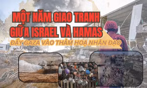 Một năm giao tranh giữa Israel và Hamas đẩy Gaza rơi vào thảm hoạ