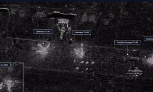 Ảnh vệ tinh tiết lộ thiệt hại nghiêm trọng của Không quân Nga sau khi bị UAV Ukraine tấn công 