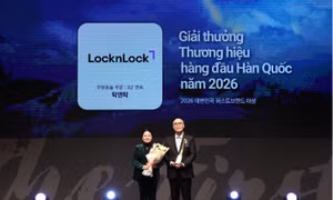 LocknLock lập cú đúp tại Giải thưởng 'Thương hiệu hàng đầu Hàn Quốc năm 2026'