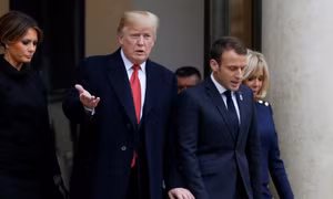 Vừa từ Pháp về, Tổng thống Trump 'quay lưng' với các lãnh đạo châu Âu
