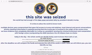 Trang web tranh cử của Tổng thống Mỹ Trump bị tin tặc tấn công