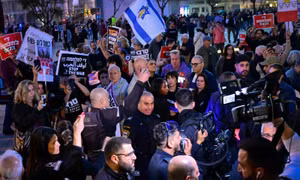 Tòa án Tối cao Israel cho phép tối đa 1.000 người biểu tình tại Tel Aviv