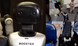 Hãng hàng không Mỹ siết quy định sau khi robot hình người xuất hiện trên chuyến bay