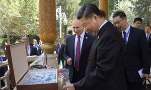 Ba món quà sinh nhật đặc biệt Tổng thống Putin dành tặng ông Tập Cận Bình