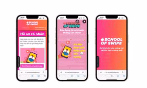 Tinder ra mắt School of Swipe