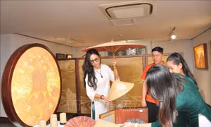 Độc đáo Triển lãm Nghệ thuật Trúc chỉ Việt Nam