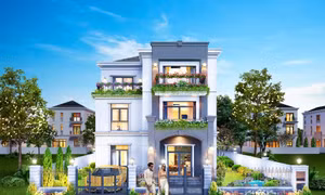 Bộ sưu tập biệt thự Ever Green tại Aqua City
