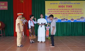  Hội thi tìm hiểu pháp luật giúp nâng cao hiệu quả tuyên truyền ờ vùng núi
