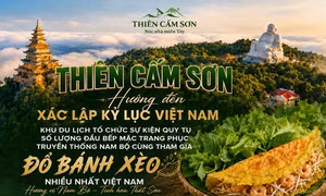  Hành trình đưa bánh xèo Nam Bộ chạm đến Kỷ lục Việt Nam tại Thiên Cấm Sơn