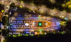  Xác lập kỷ lục ‘Bàn tiệc dài nhất châu Á’ tại Festival Huế 2022