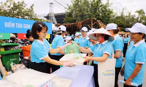 Phiên chợ xanh- bảo vệ môi trường nông thôn ở Ninh Bình