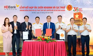  HDBank đồng hành cùng Cục Thuế thúc đẩy chuyển đổi số hộ kinh doanh 