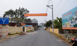 Sắc xuân trên xã nông thôn mới nâng cao Thiệu Vân