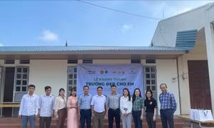  Khánh thành 5 điểm trường cho học sinh vùng cao