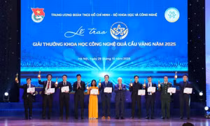 Quả Cầu Vàng 2025: Tôn vinh nhà khoa học trẻ, khơi dậy sức mạnh trí tuệ Việt trong kỷ nguyên công nghệ