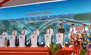 Đà Nẵng: Khởi công tuyến đường mới nối Cảng Liên Chiểu