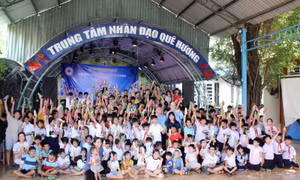 Tân Hiệp Phát đồng hành cùng các mái ấm tỉnh Bình Dương