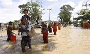 Lũ lụt ở Bangladesh khiến 23 người thiệt mạng, ảnh hưởng gần 6 triệu người