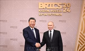 Nga - Trung Quốc thúc đẩy hợp tác đa phương thông qua BRICS, SCO