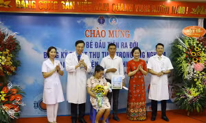 Bệnh viện Sản - Nhi Hưng Yên lần đầu đón em bé thụ tinh trong ống nghiệm ra đời