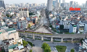 Vành đai 2,5 tăng tốc, ngõ 381 Nguyễn Khang gấp rút mở rộng.